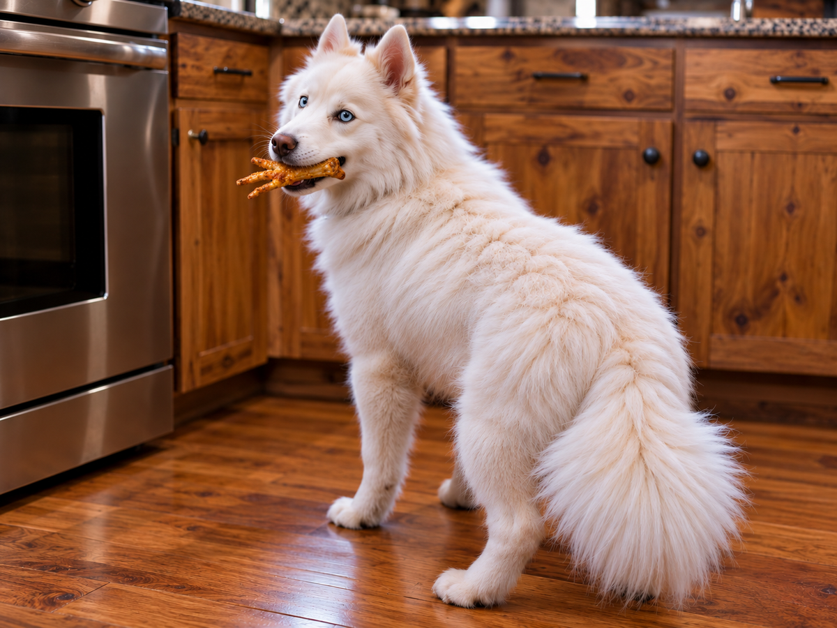 Dehydrated Chicken Feet dipped in Golden Puppy Paste