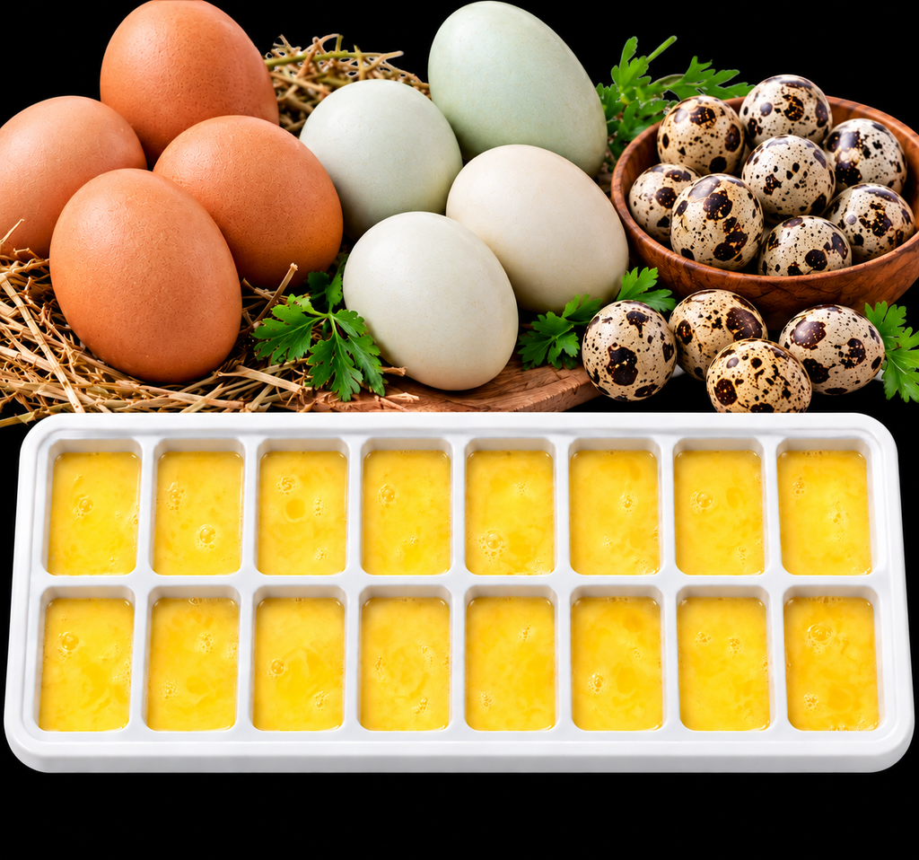 Full Egg-Cube Tray - 18 Count