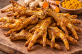 Dehydrated Chicken Feet dipped in Golden Puppy Paste